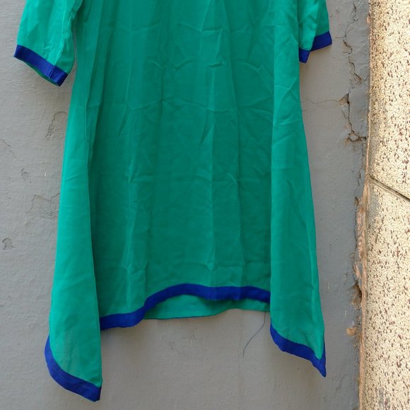 with tags Global Desi Teal Kurta - Picture 2 of 12